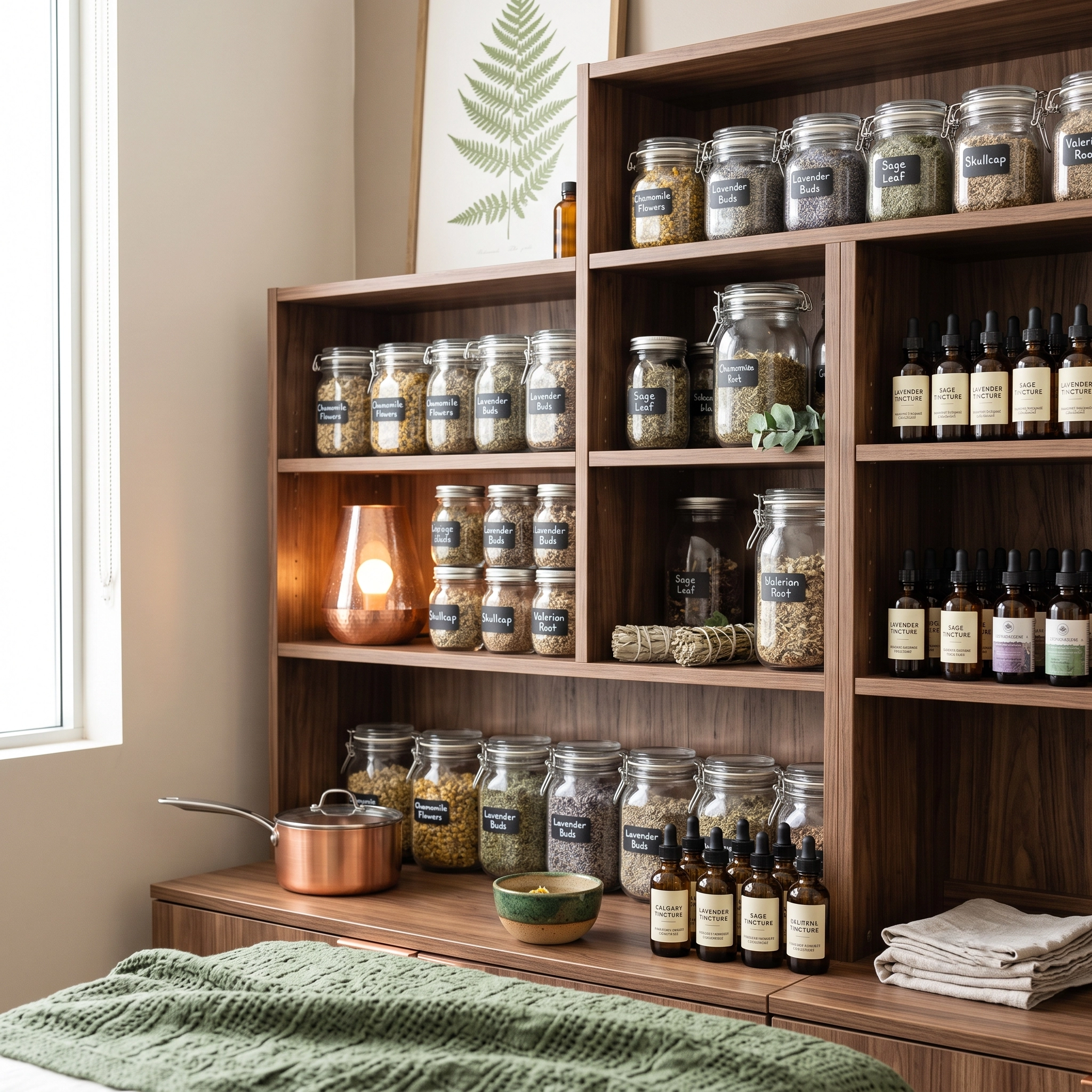 Clinic herbal apothecary